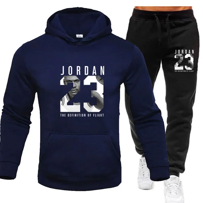 Thumbnail: The sweatshirt hoodie is a men's set for Spring 2025 and a women's set for women