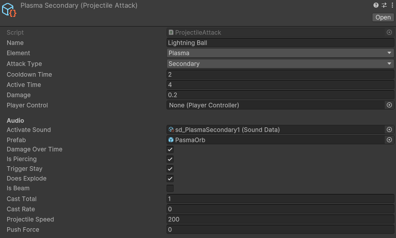 Plasma Secondary Attack
