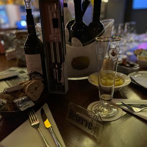 Härligt första (?) mingel i Montreux