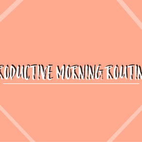 Quarantine Routine - My Productive Morning