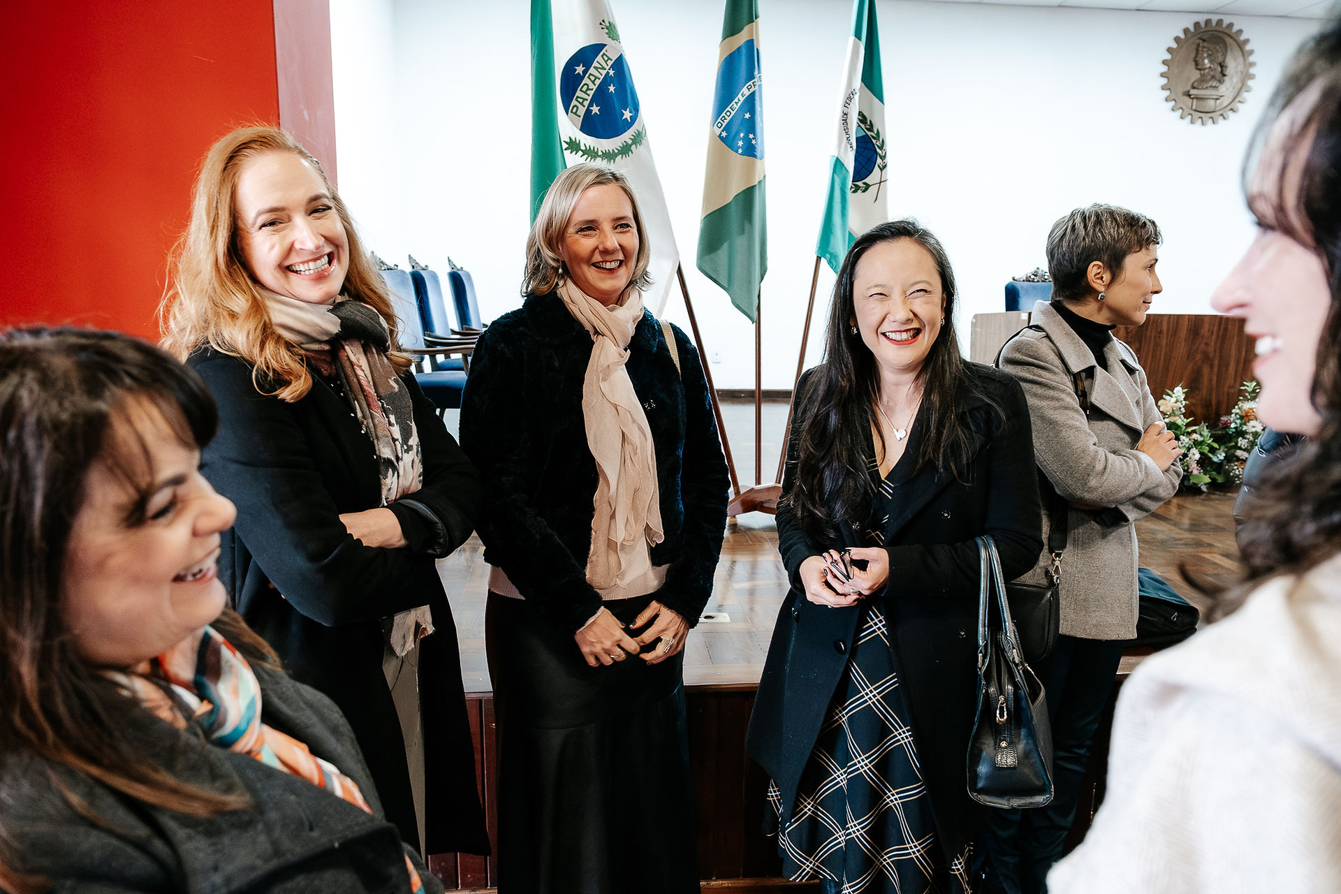 Reencontro da turma de Arquitetura UFPR 2000–2025 durante o Jubileu de Prata em Curitiba