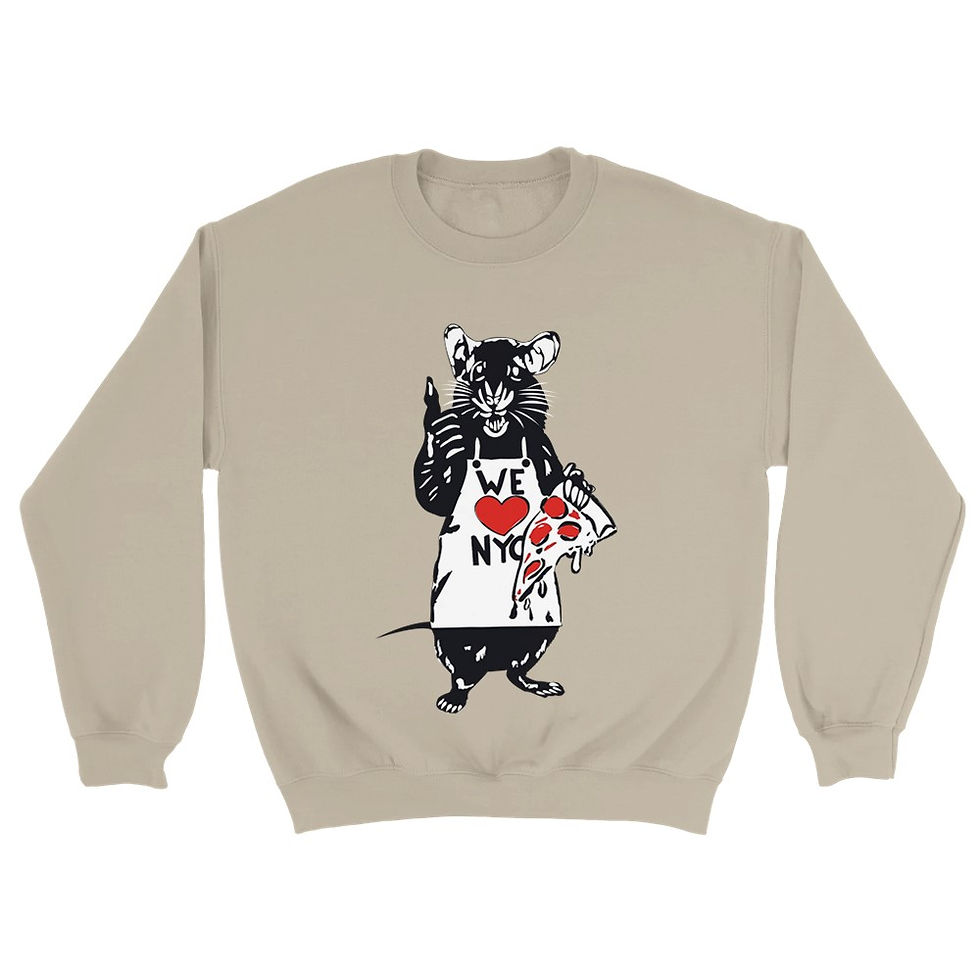 Thumbnail: Sweatshirt "Pizza Rat"