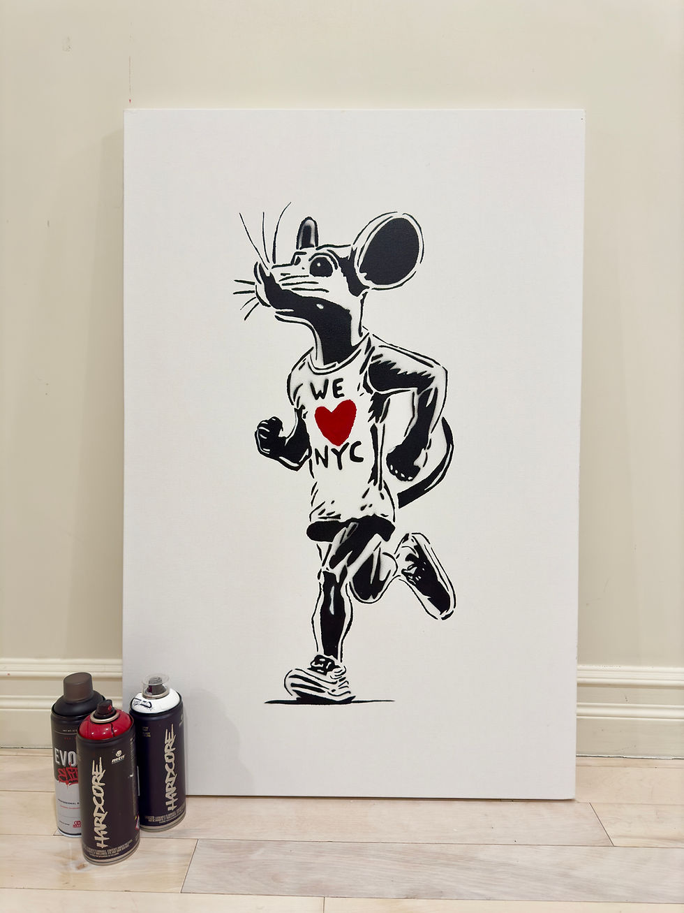 Thumbnail: "Marathon Rat" Canvas