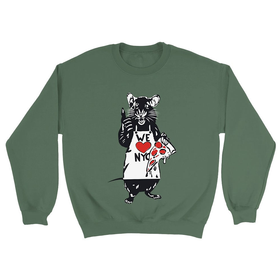 Thumbnail: Sweatshirt "Pizza Rat"