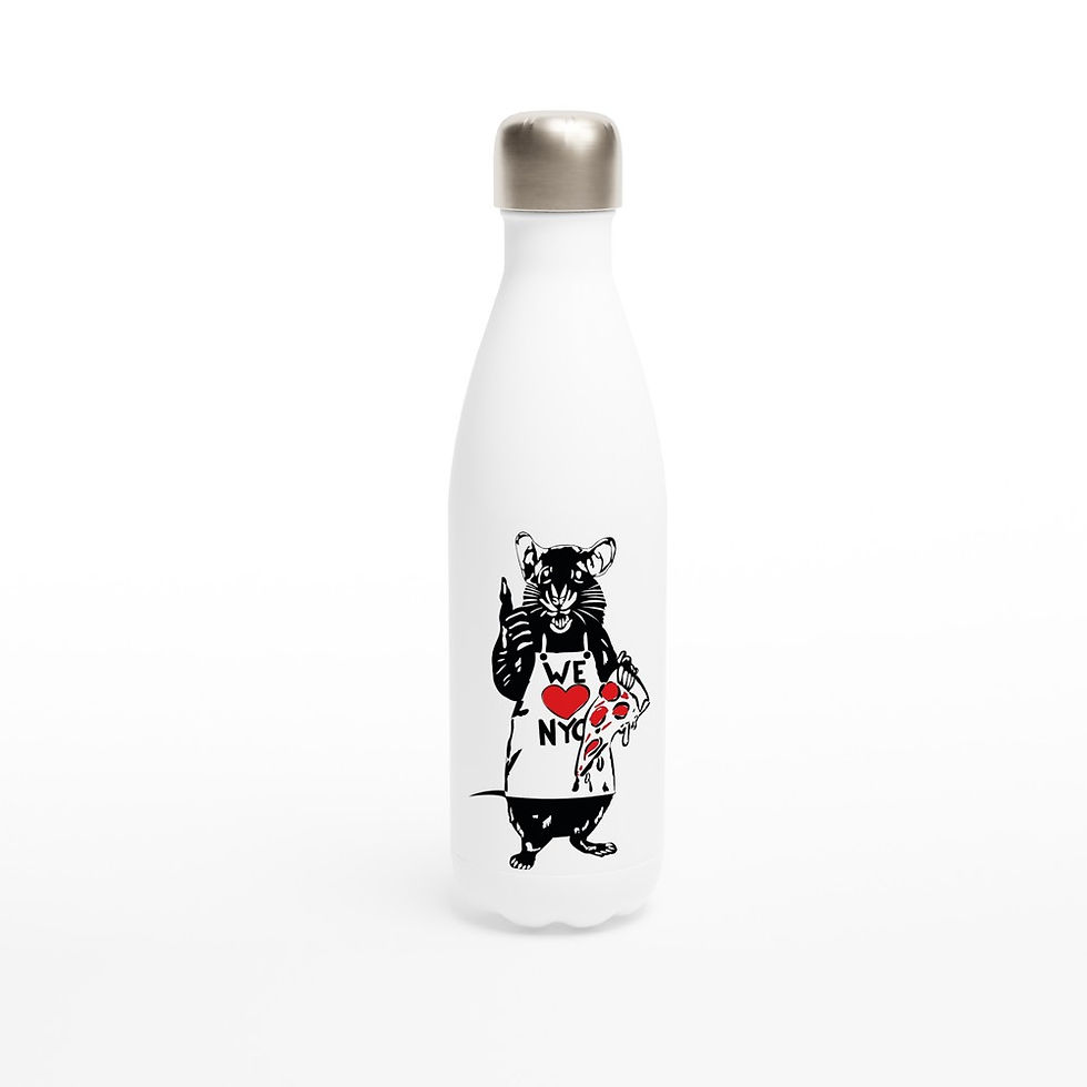 Thumbnail: Water Bottle "Pizza Rat"