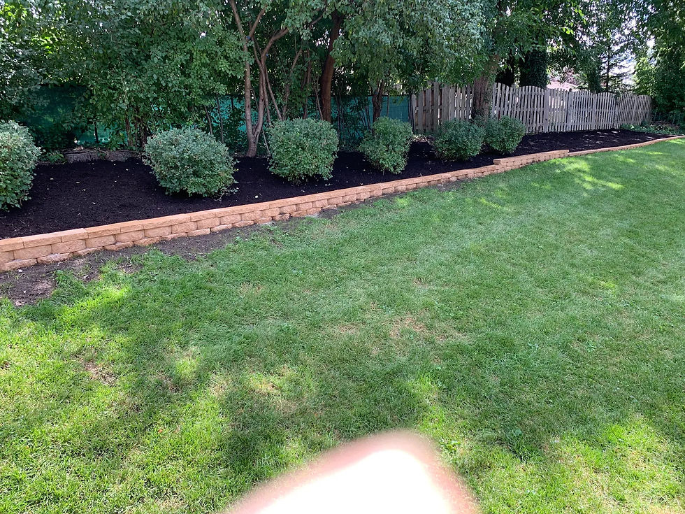 Retain wall right side