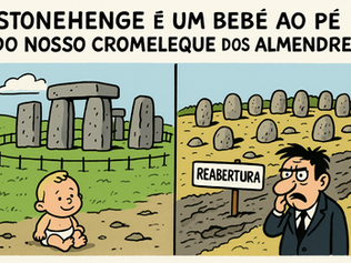 Stonehenge é um bebé ao pé do nosso Cromeleque dos Almendres