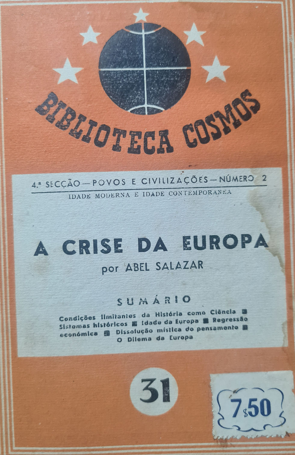 A crise da Europa