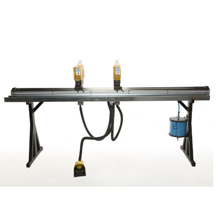 Pneumatic Punch Press for Curtain Wall, Window Wall, Storefront, Fixed Window Aluminum Systems. Vinyl Windows and Doors.
Oldcastle, Kawneer, YKK, Trulite, Manko, Tubelite, Alumicor, Windspec, Prevost, Alumico, JDC, and others.
VINYL WINDOWS & DOORS