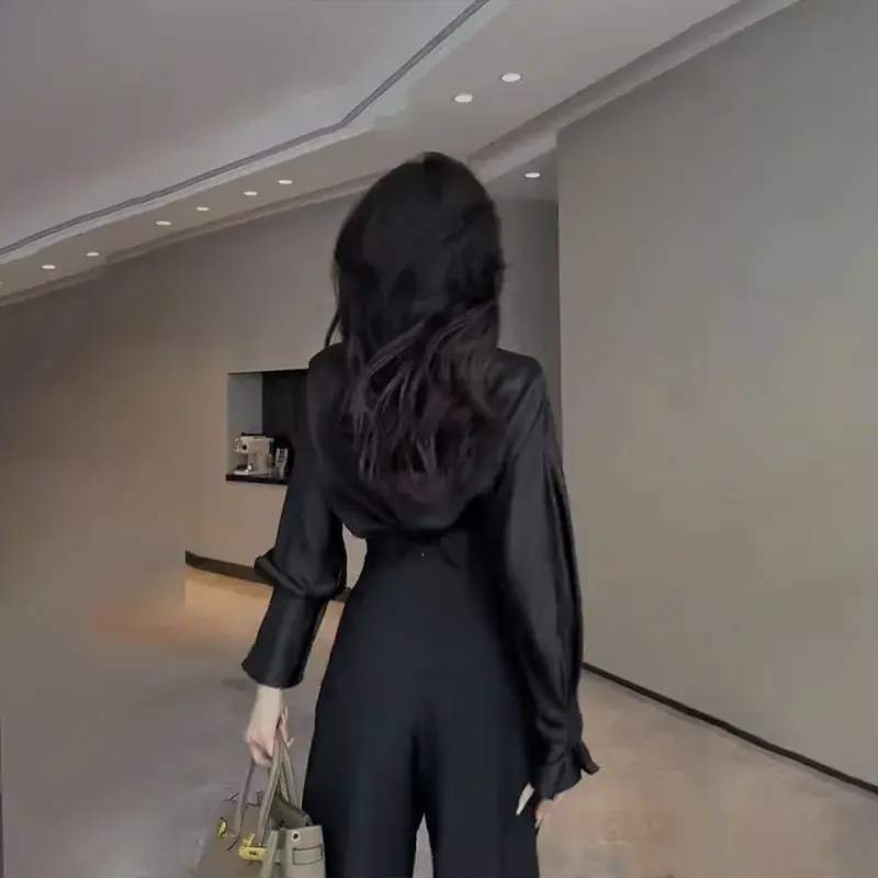 Thumbnail: Fashion Drooping Wide-Leg Pants