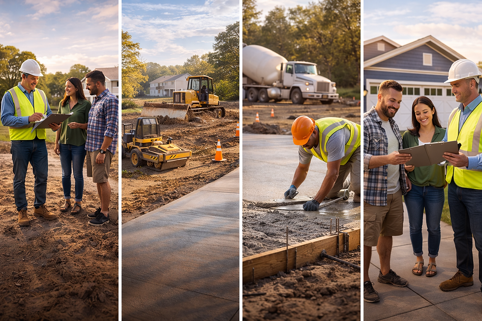 concrete driveways in Kissimmee, FL