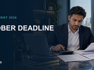 UK taxpayer reviewing the 5 October 2026 Self Assessment registration deadline