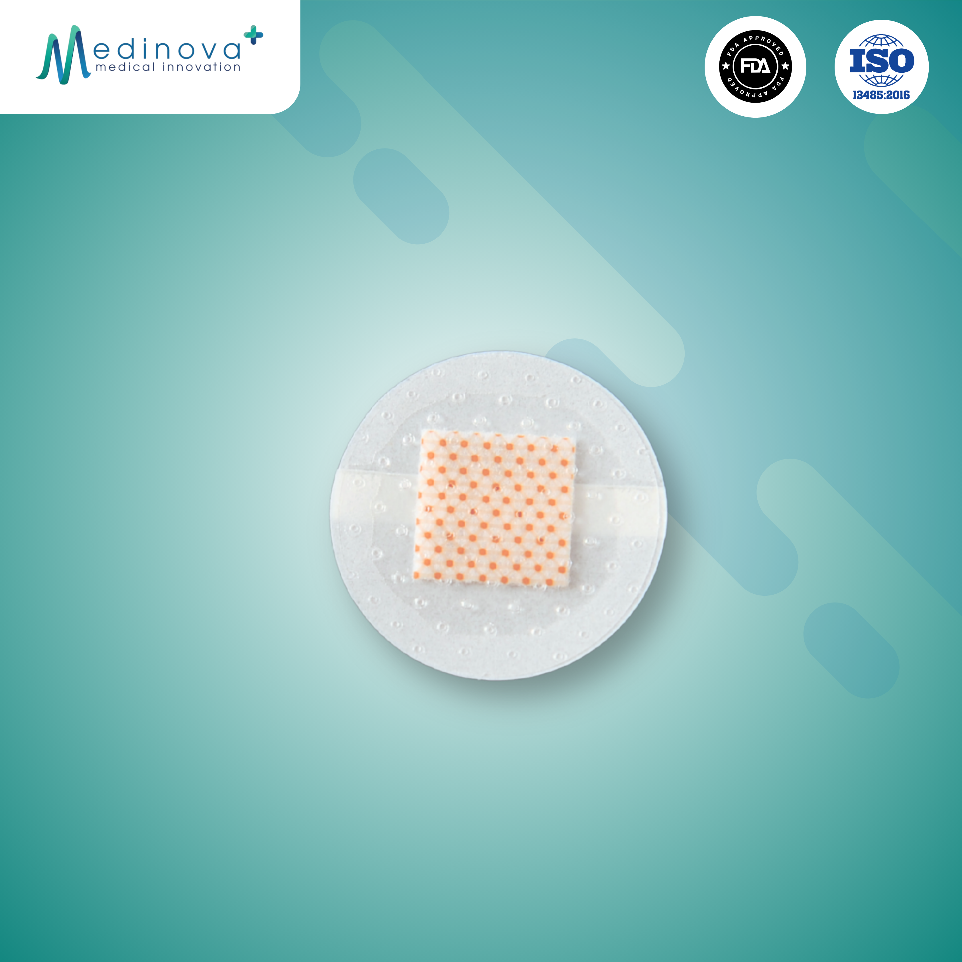 7/8" PU spot adhesive bandage, transparent, waterproof, breathable, and latex-free for minor wound care