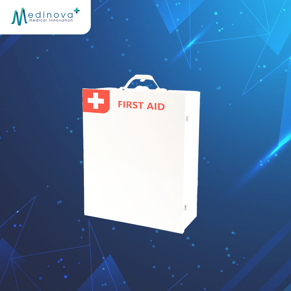 3-Shelf First Aid Cabinet – Wall Mount