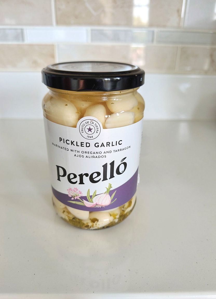 Pickled garlic
