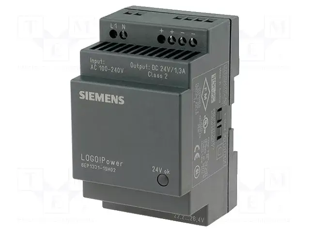 6EP1331-1SH03 SIEMENS - Güç kaynağı: anahtarlamalı mod | DIN ray için; 31,2W; 24