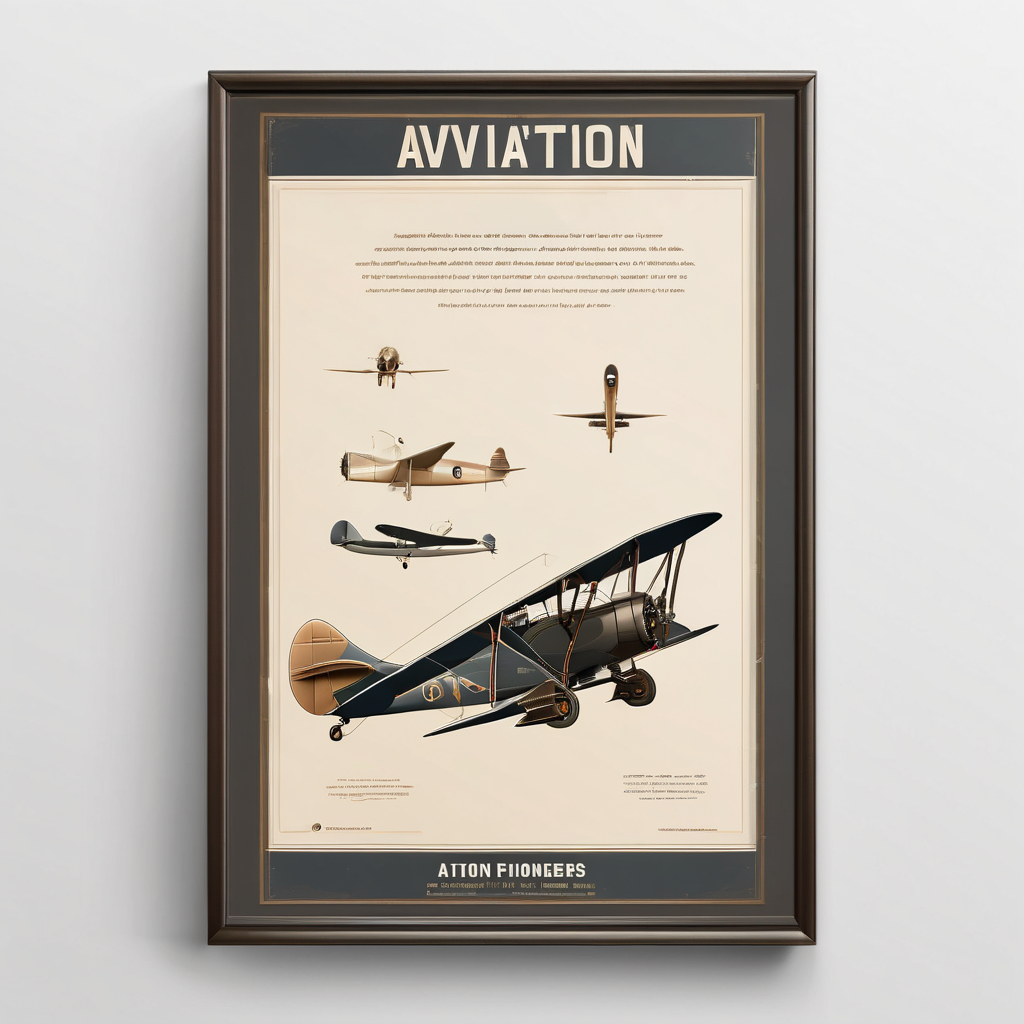 Aviation Pioneers Poster