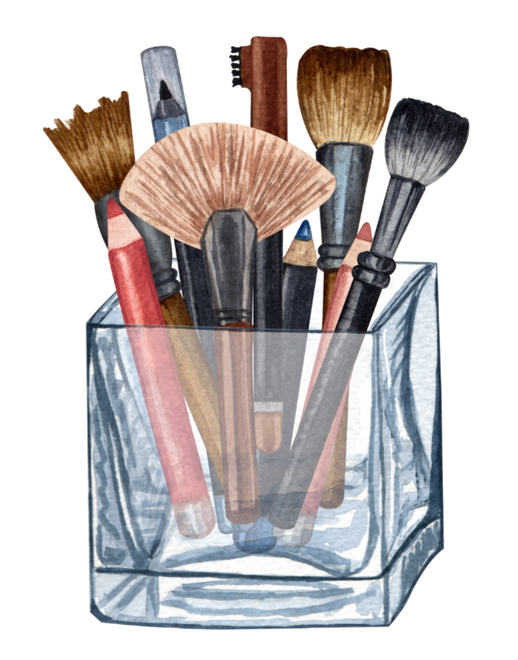 makeup brushes