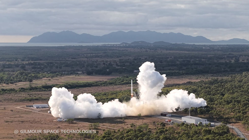 Gilmour Space TestFlight1, Australia
