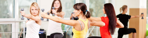 Fitnessgruppe für Frauen