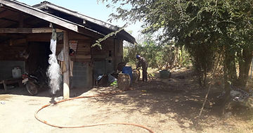 แจกจ่ายน้ำอุปโภค บริโภค ให้แก่ หมู่ที่ 7 บ้านวังยาง 