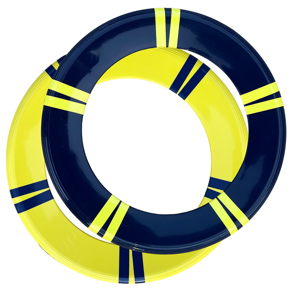 Thumbnail: Spin Flyers - Yellow DarkBlue / yellow dark blue