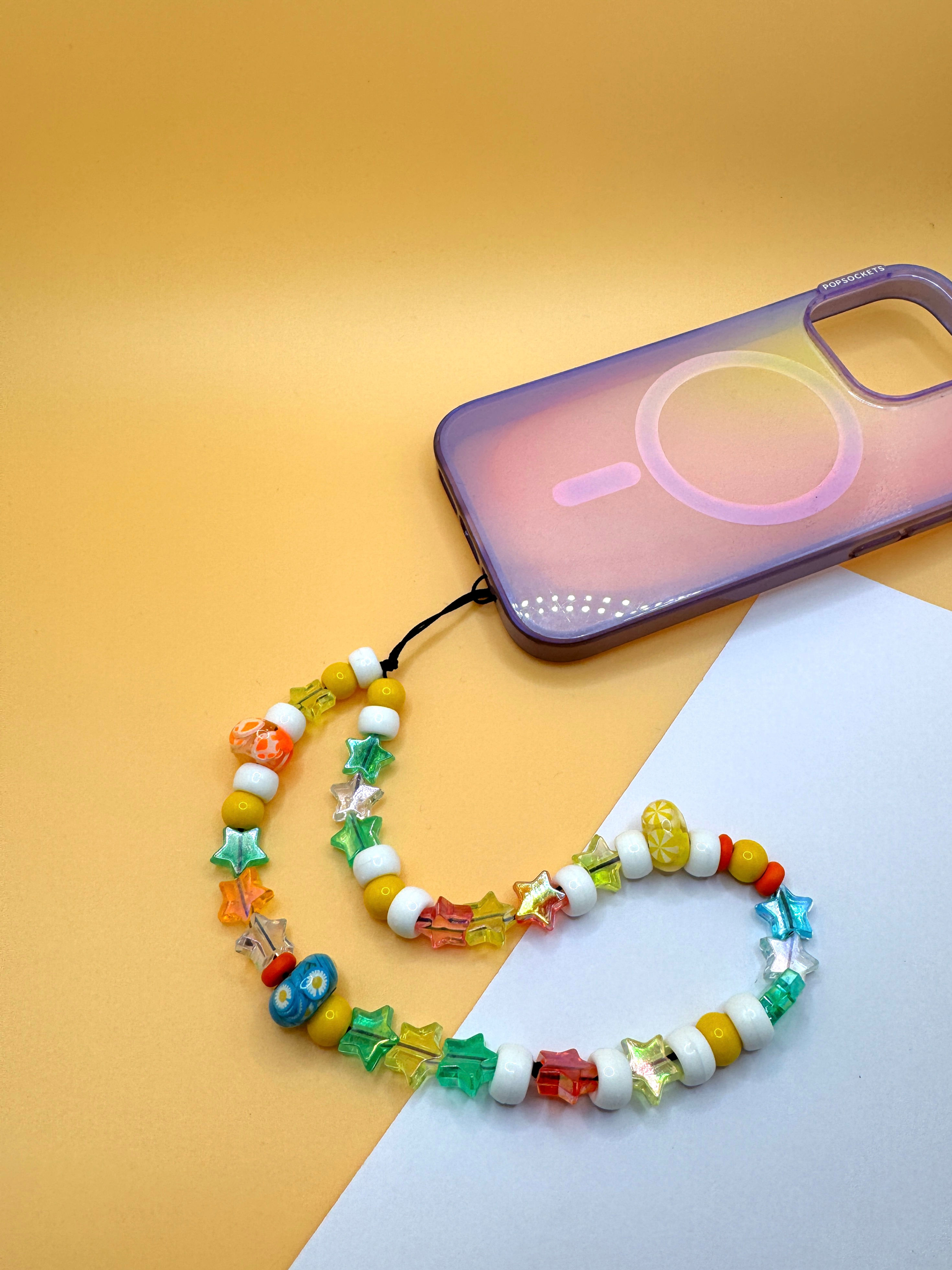 star man phone charm