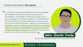 Reforma al Sector Seguridad: una deuda olvidada.