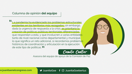 PDET: un caso de desigualdad hasta en cuarentena