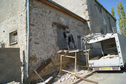 Remontage en pierre à l'identique