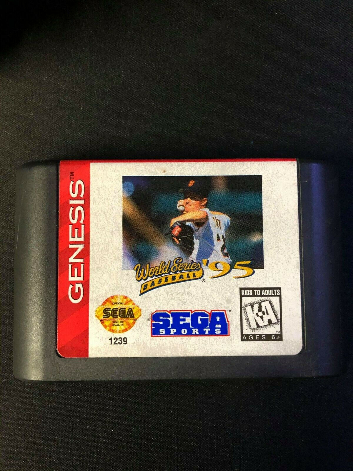 World Series Baseball 95 SEGA GENESIS 