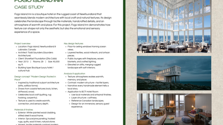 Fogo Island | Case Study