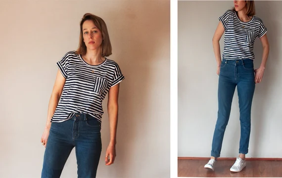 Thumbnail: The Astair Tee PDF Sewing Pattern