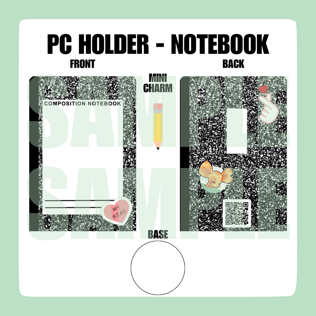 PC Holder - Composition Notebook