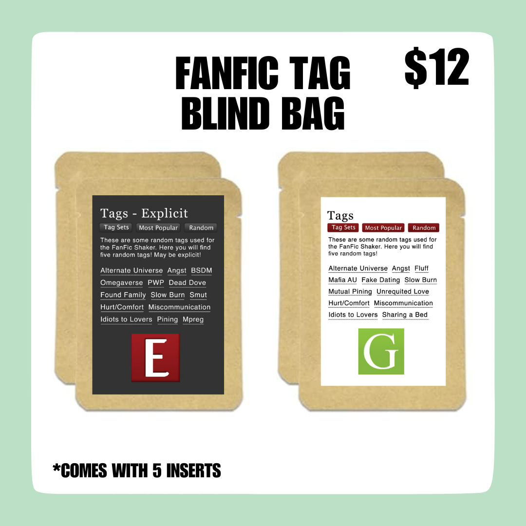 Fanfic Tag Blind Bag