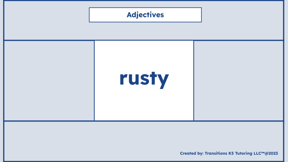 Thumbnail: Just Adjectives