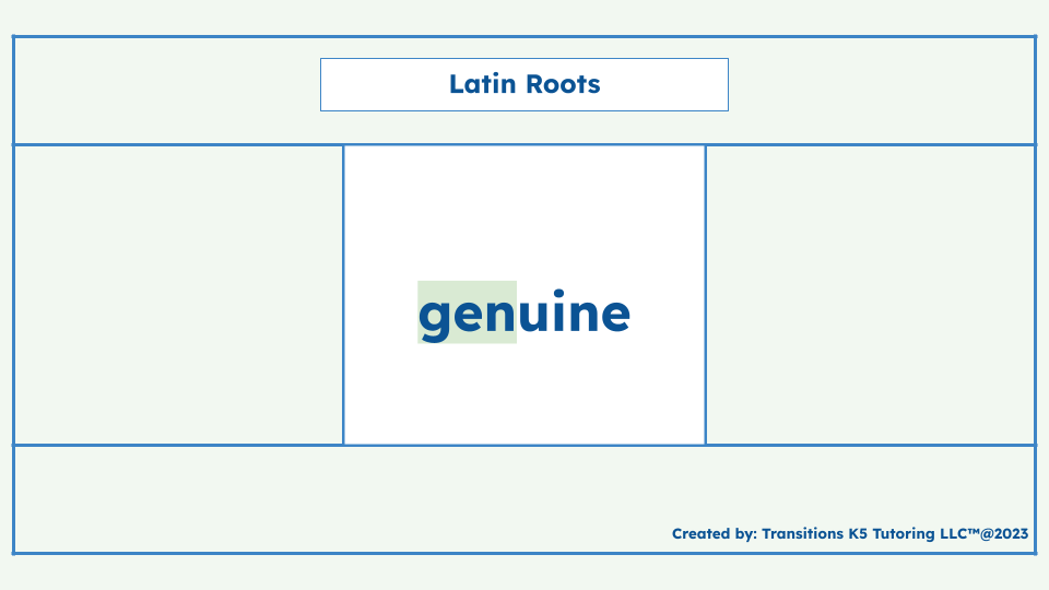 Thumbnail: Standard Root Words
