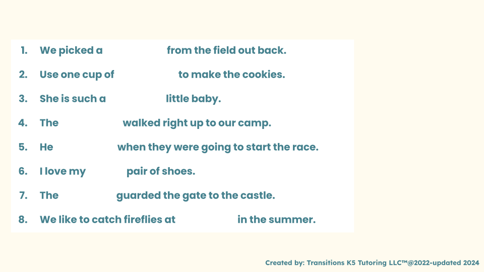 Thumbnail: Homophones Vocabulary