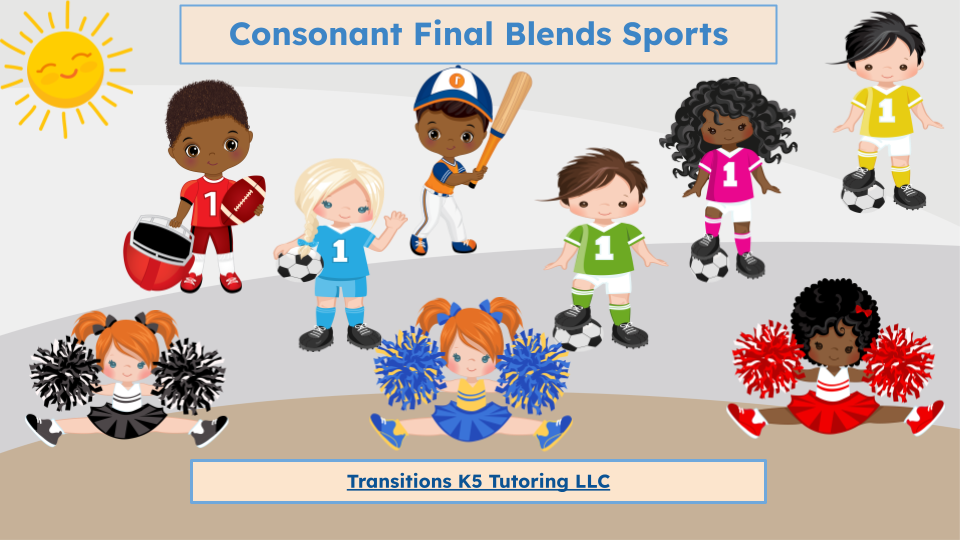 Sports Final Consonant Blends