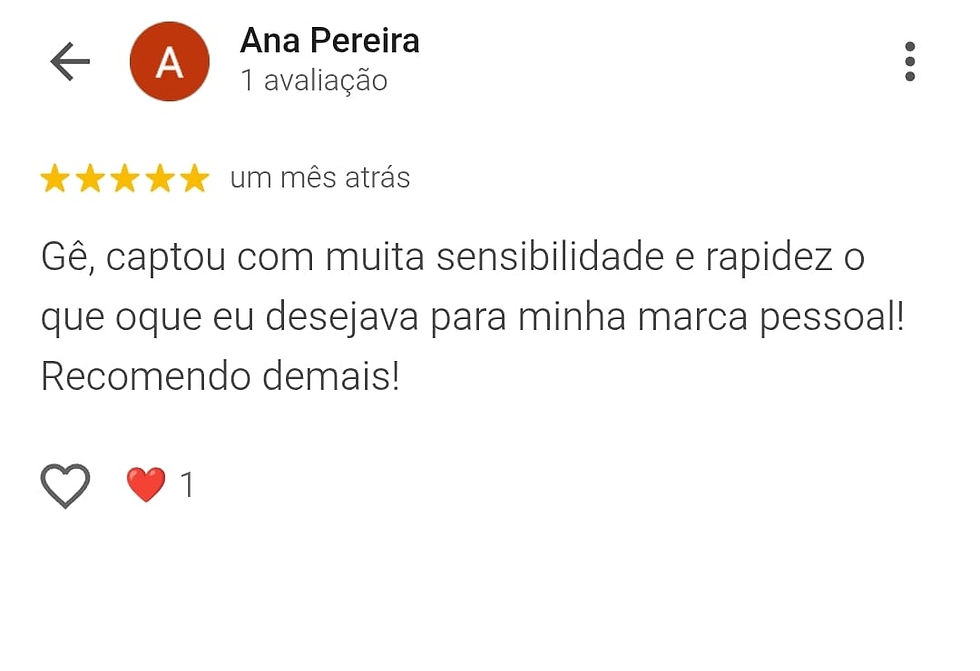 Depoimentos Gê Designer