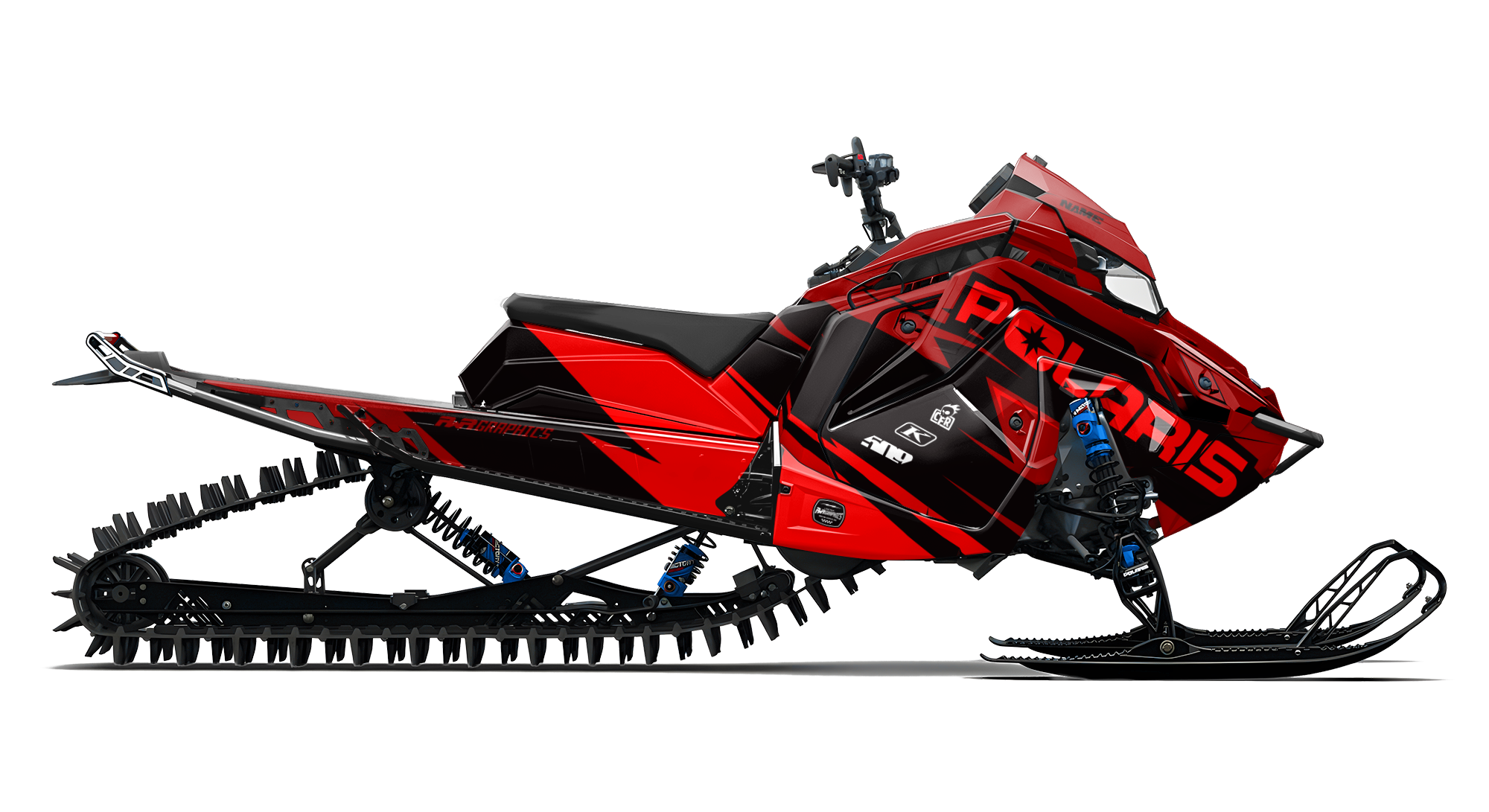 POLARIS ALTITUDE RED GRAPHICS KIT