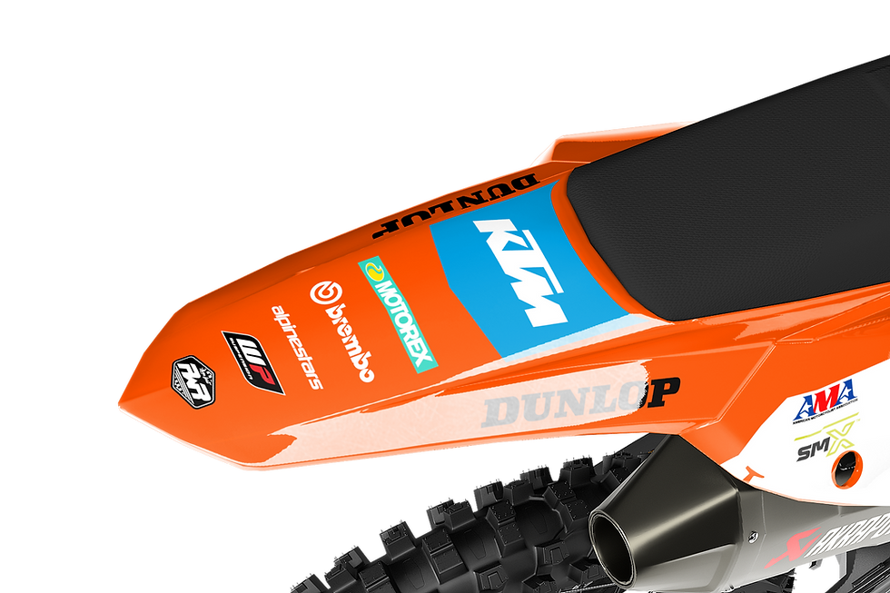 Thumbnail: KTM RACETEAM LIGHTBLUE GRAPHICS KIT