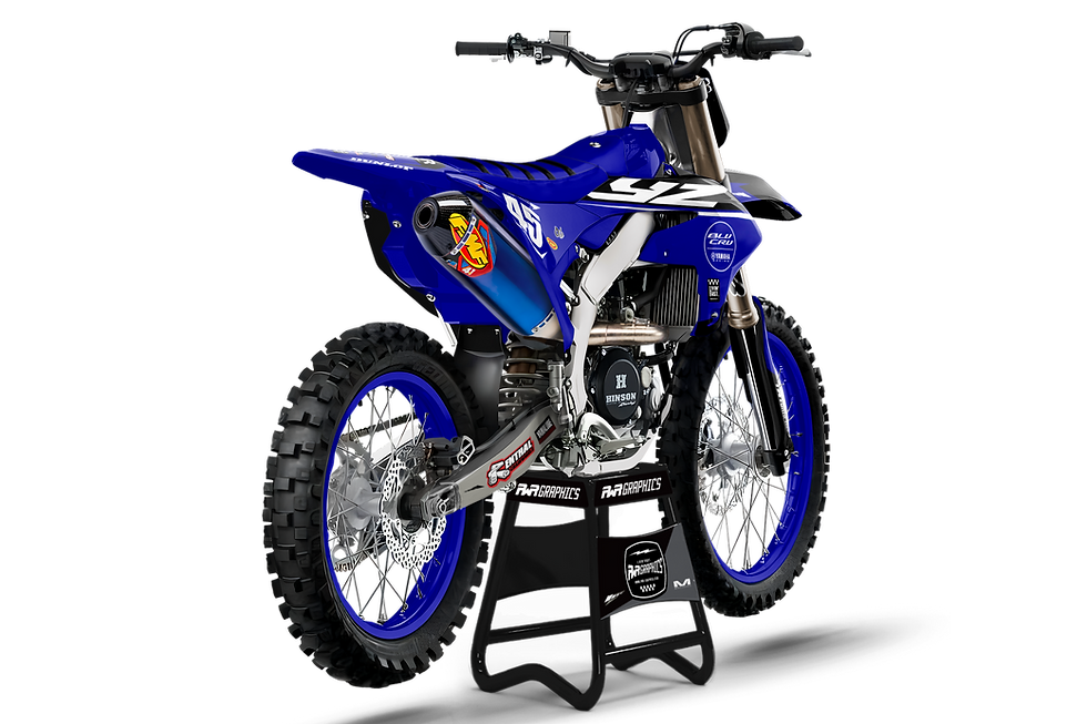 Miniature : YZ/YZF RACER BLUE GRAPHICS KIT