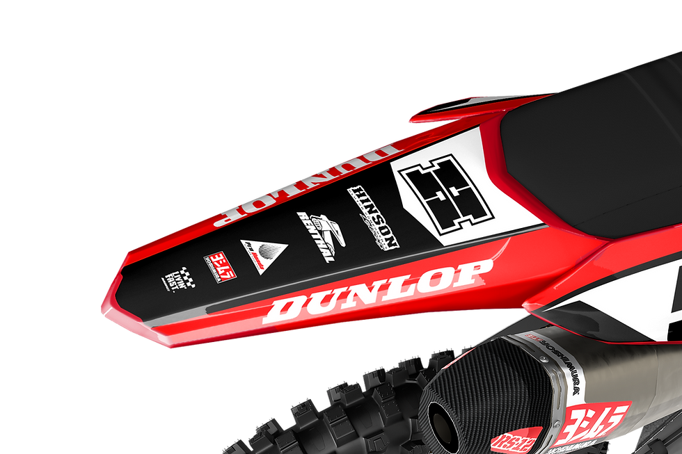 Miniature : CR/CRF PILOT RED BLACK GRAPHICS KIT