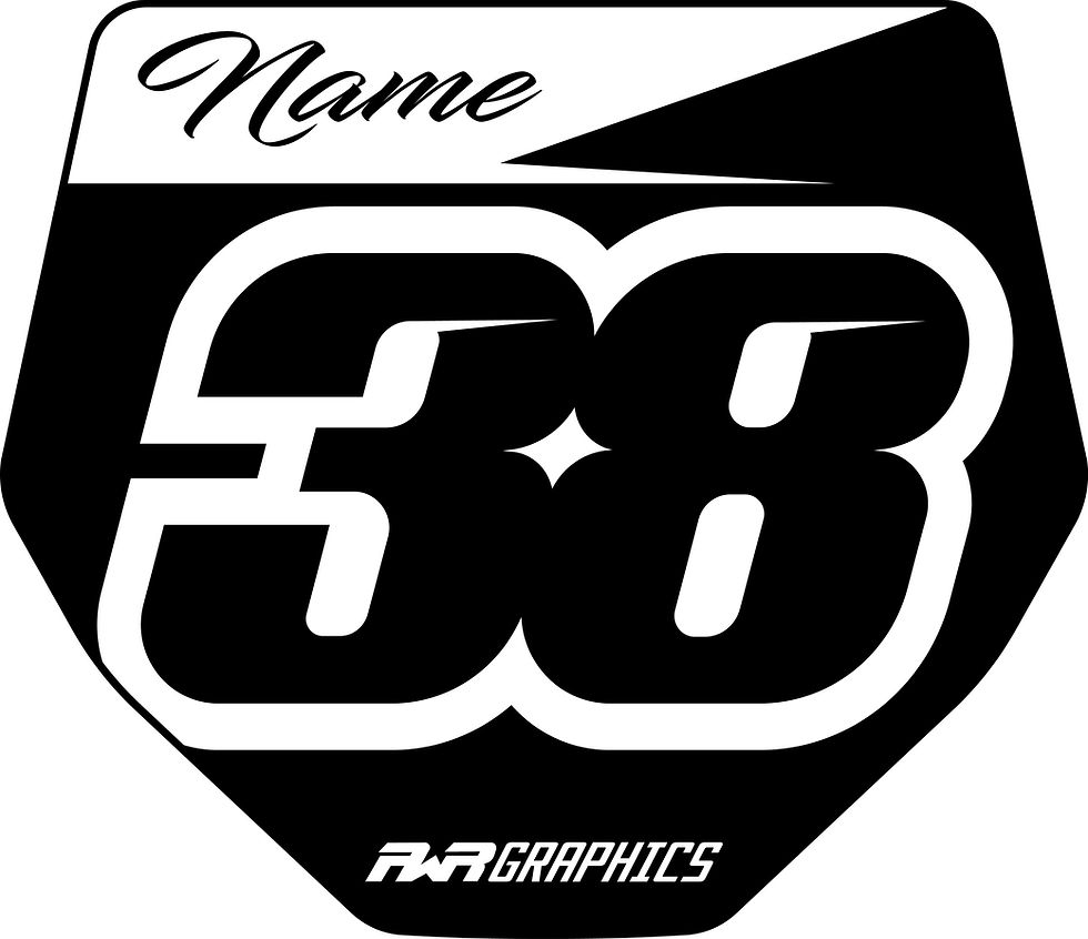 Miniature : 12 INCHES MEGAPLATE STICKER M3