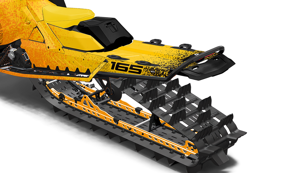 Thumbnail: SKI-DOO RIOT ORANGE GRAPHICS KIT