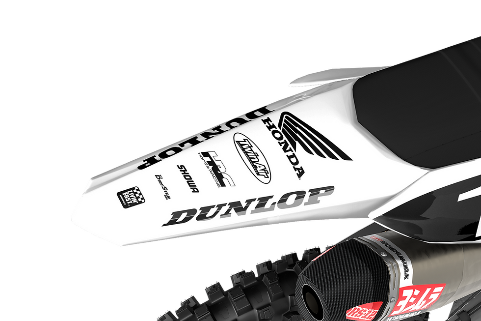 Thumbnail: CR/CRF BACKFIRE WHITE GRAPHICS KIT