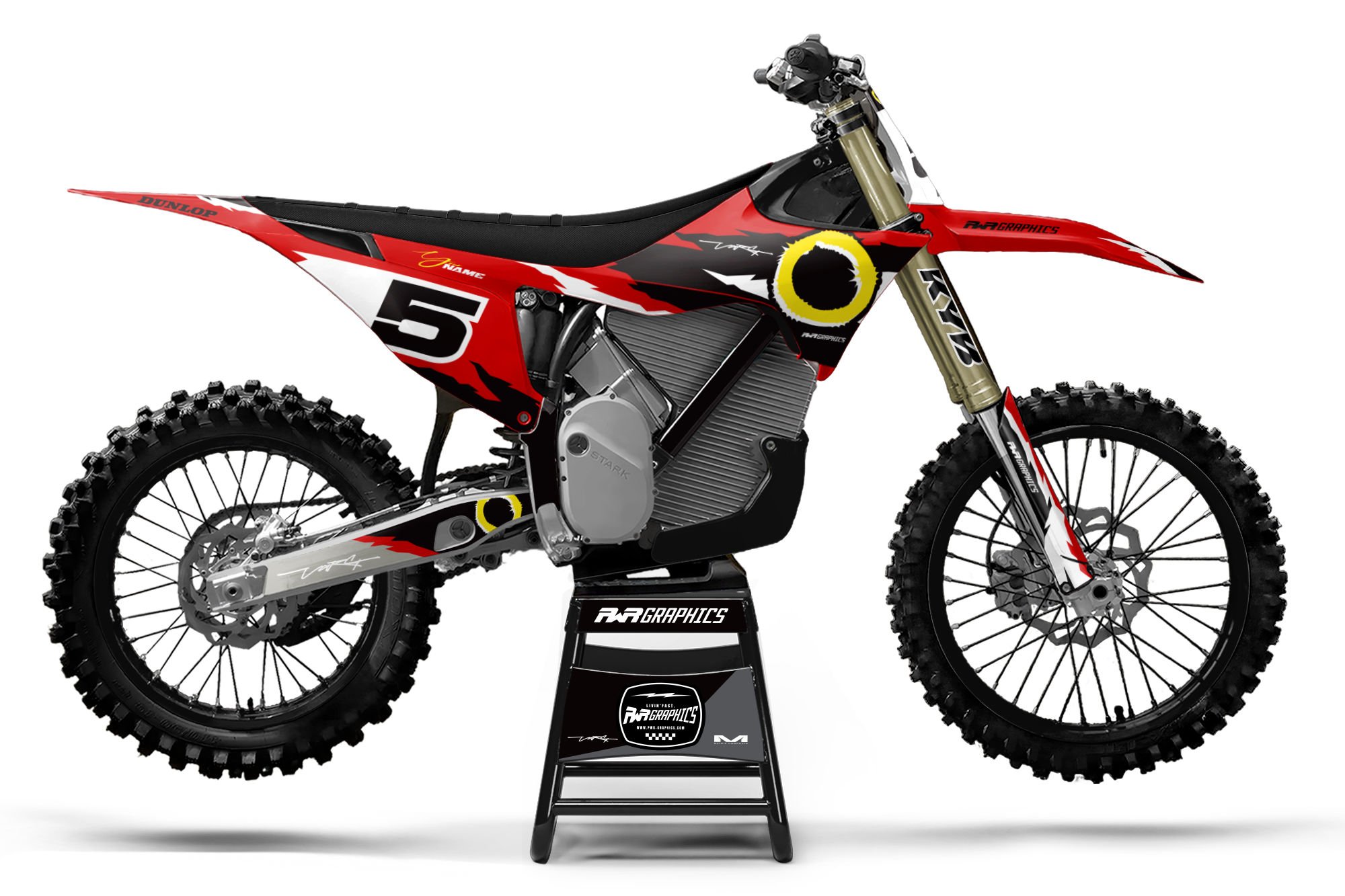 VARG FLASHBACK RED GRAPHICS KIT