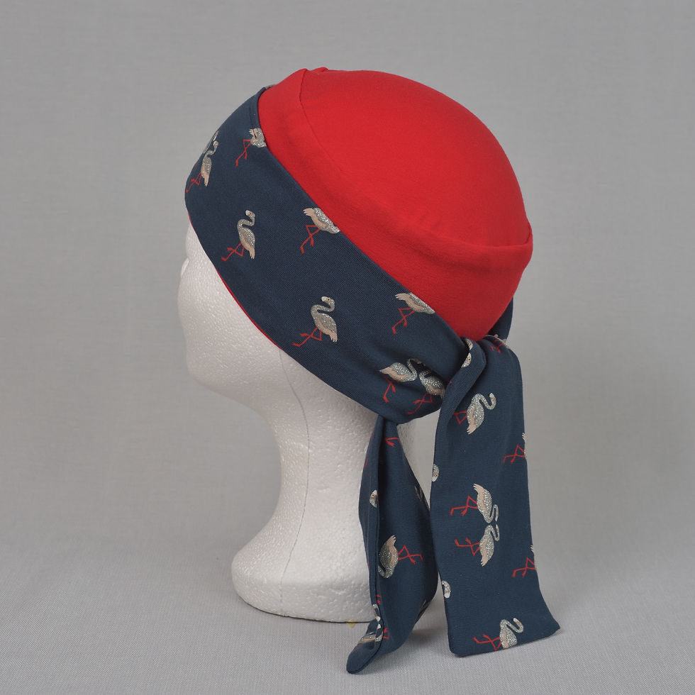 Thumbnail: muts JULIE rood flamingo's