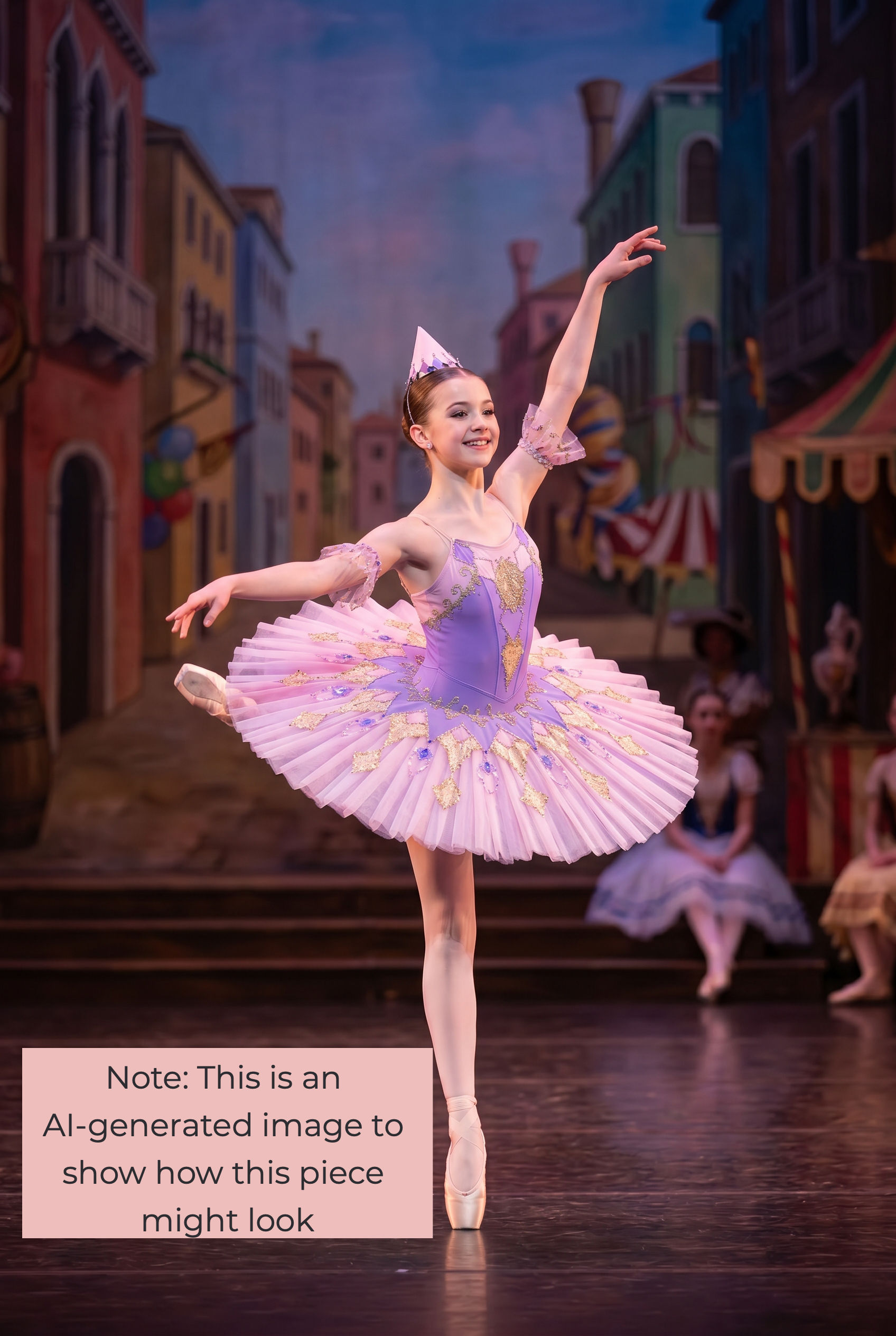 Super Sparkly Pastel Harlequinade Tutu